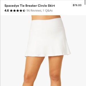 Beyond Yoga BRAND NEW WITH TAGS Spacedye Tie Breaker Circle Skirt in Medium